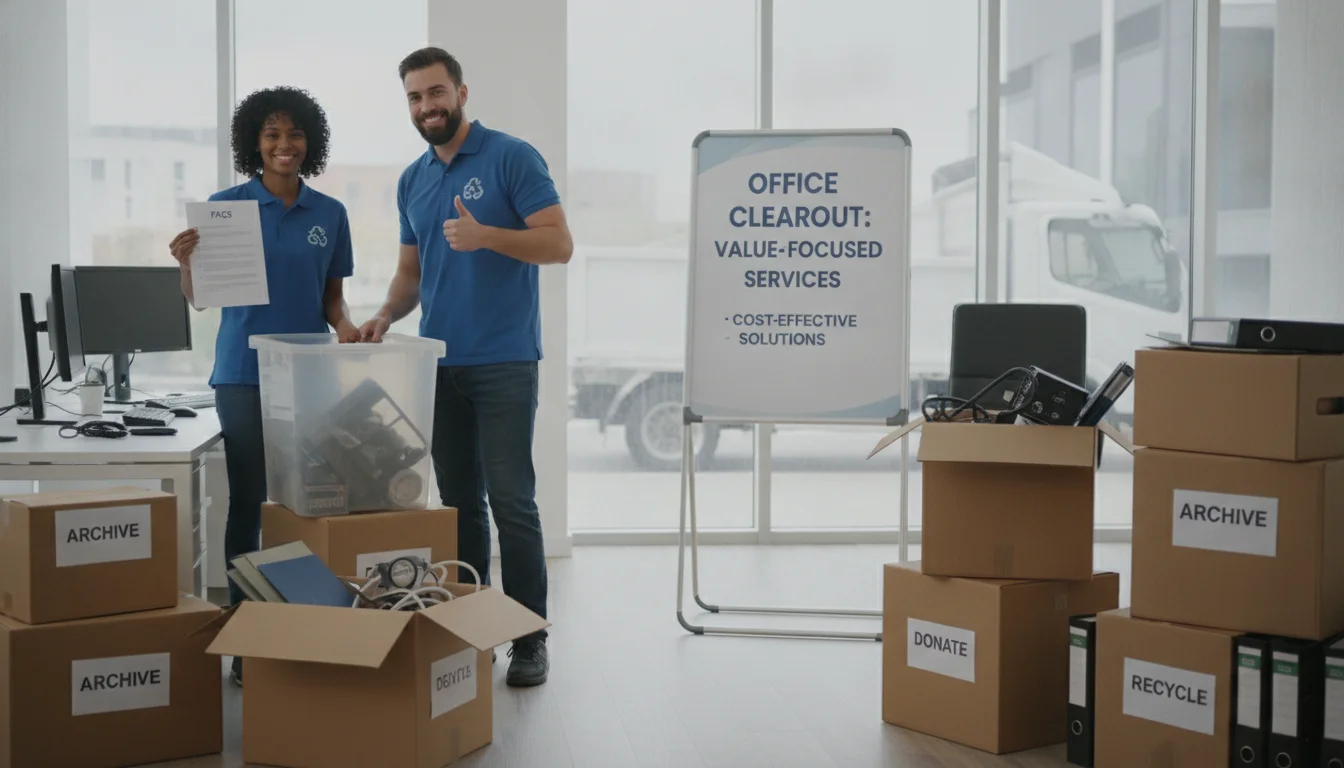 Office Cleanout FAQs: Cost, Scheduling, Electronics & What’s Next in Yakima